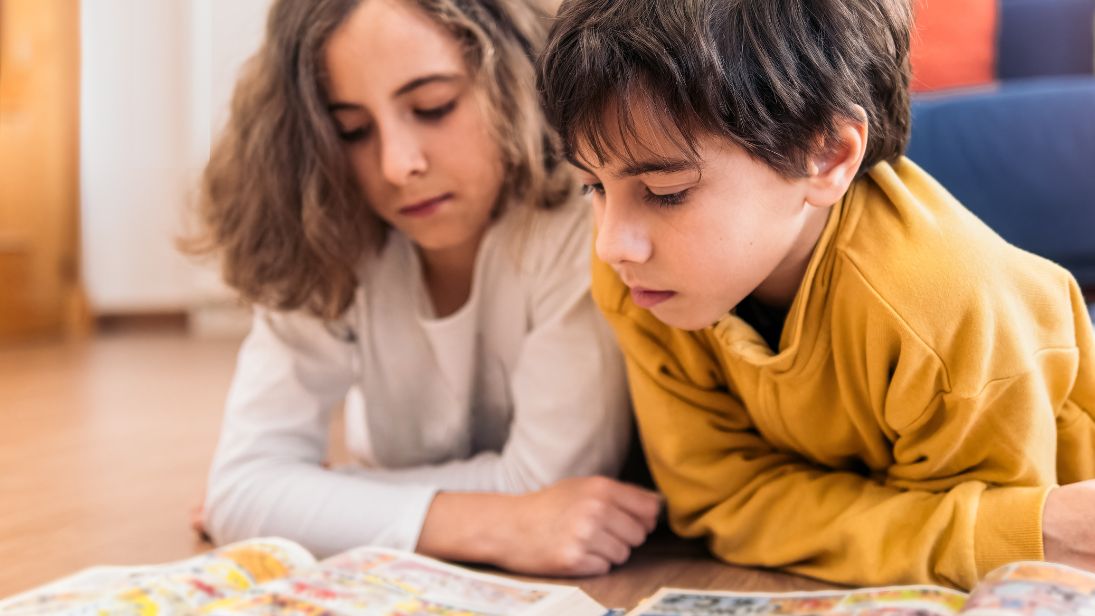 Comics und Graphic Novels sorgen für Lesespaß mit Bildern und Geschichten © javidestock/AdobeStock